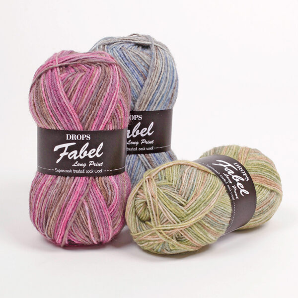 Drops Fabel Long Print