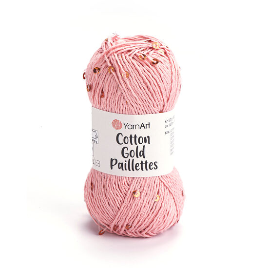 Cotton Gold Paillettes - 7108