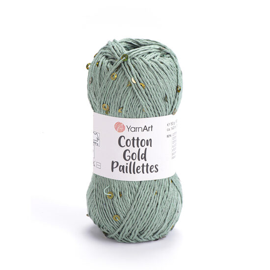 Cotton Gold Paillettes - 7113