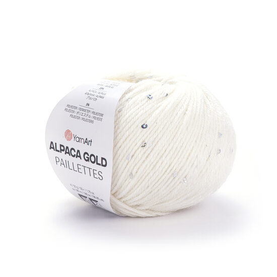 Alpaca Gold Paillettes - 9301