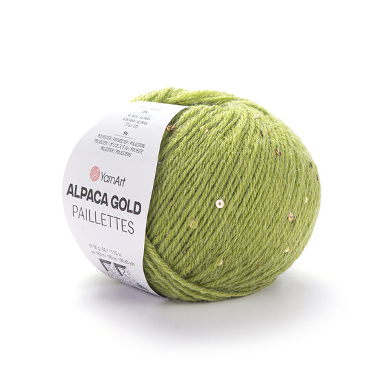 Alpaca Gold Paillettes - 9310