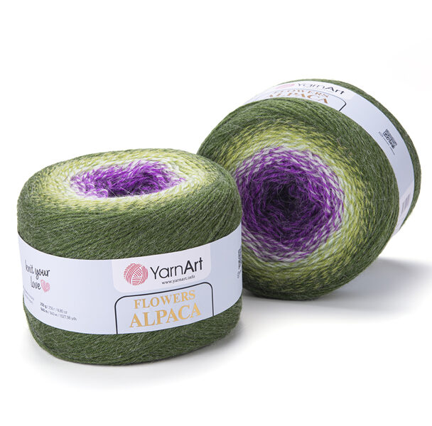 Flowers Alpaca - 435 ( 2 gab.)